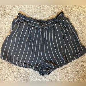 Cute Summer Striped Flowy Shorts